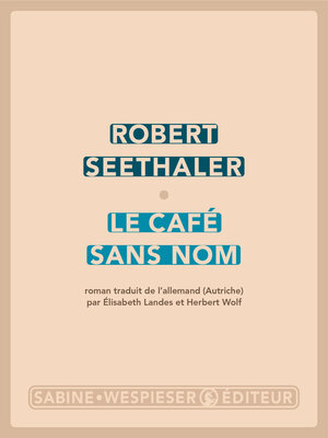 cover image of Le Café sans nom